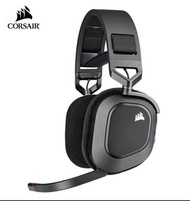 Corsair - HS80 RGB WIRELESS Premium Gaming Headset with Spatial Audio — Carbon