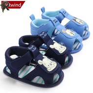 RL Baby Boy Girl Shoes Sandals Summer Canvas Anti-Slip Soft Fabric Sole Non-slip Toddler Newborn Fir