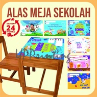 Alas Meja Sekolah Murah Memotivasi Alas Meja Sekolah | Set Kecerian Kelas