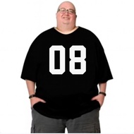 Jumbo t-shirts for men and women, number 08 shirt (can be customized with numbers from 01-99), write