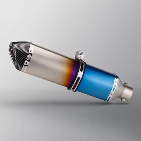 Universal 51mm Motorcycle exhaust muffler 470MM long exhaust muffler with Db killer for z400 trk502x