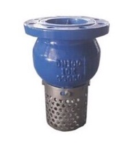 CAST IRON FOOT VALVE JIS 10K 2- 8” ฟุตวาล์วเหล็กหล่อ หน้าแปลน10เค