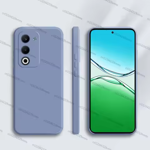 Soft TPU Original Liquid Silicone Phone Case For Oppo A5m Case For Oppo A5m Shockproof Back Cover Fo