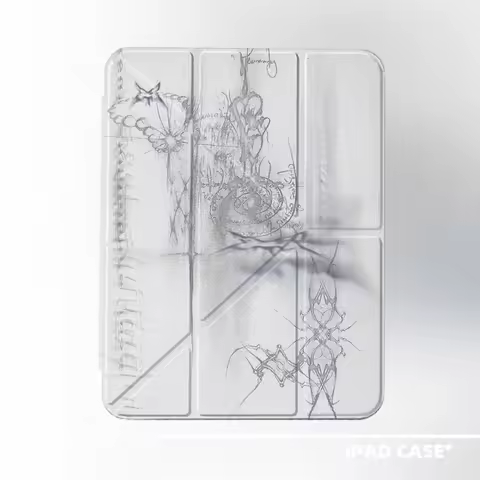 Art Y2K Dark Graffiti Personalized Creative Trendy For iPad Case iPad 10 9 8 7 Air 6 5 4 3 2 Pro 11 