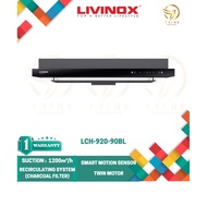 LIVINOX COOKER HOOD LCH-920-90BL PACKAGE HOOD HOB