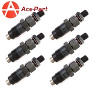 New 6PCS Fuel injector 23600-19035 Nozzle For Toyota Land Cruiser 1HZ 1HZT HZJ76 4.2D 1993-2012 0935