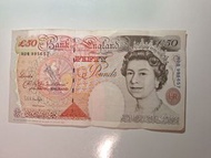 1994年發行英國50英鎊紙幣（VF-EF）