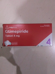 Obat  Glimepiride Tablet 4 mg 100 tablet Halal