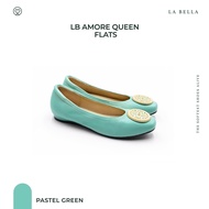 LA BELLA รุ่น LB AMORE QUEEN FLATS - PASTEL GREEN