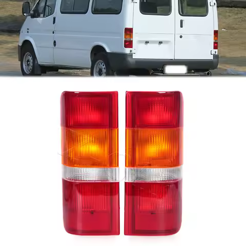Rear Bumper Tail Lamp Brake Light Turn Signal Lamp Without Bulb For Ford Transit MK4 MK5 1991-2000 A