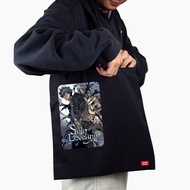 Solo Leveling Sung Jin Woo Totebag Canvas Anime Solo Leveling