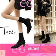 Chole G:Tres Sock Boots A Popular High-Heeled That Celebrities Like To Wear. size 37-42 (SH0121)