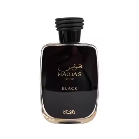 Hawas Black men's perfume emits a lasting and attractive fragrance, releasing your inner pow.e.r