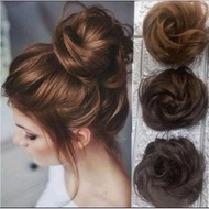 RUBBER WIG HAIR TIE FAKE KONDE CEPOL VALUME HAIR FOR PARTIES FAKE WIG HAIR