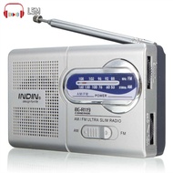 LSM BC-R119 AM FM Radio Emergency AM FM 2 AA Battery Operated Portable Radio Stereo Sound Best Reception For Elder Home