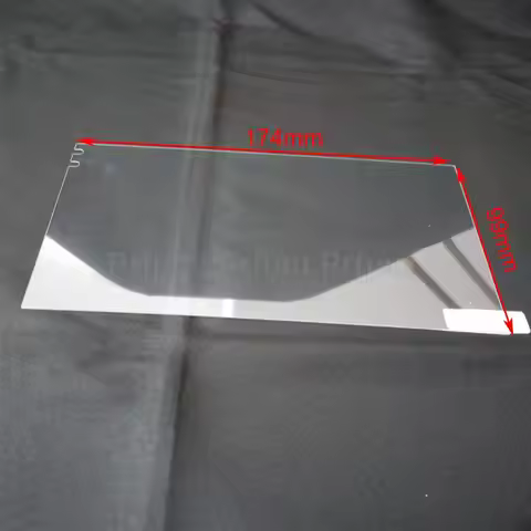174*99mm Tempered glass Screen Protective Film For 7 inch 2 Din Car radio Stereo GPS MAP Multimedia 