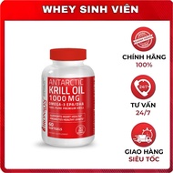 Organic Krill Oil Omega 3 EPA DHA - 1000mg - 60/120 viên Mỹ - Bổ mắt tim mạch