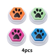 Dog Recordable Talking Sound Button Dog Toy Interactive Voice Buttons For Communication Hexagonal Pa
