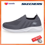 Skechers สเก็ตเชอร์ส รองเท้าผู้ชาย Men GOwalk 7 Walking Shoes - 216633-BBK Air-Cooled Goga Mat Dual-