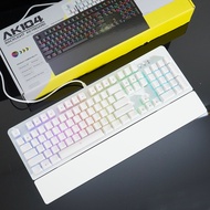 ASESTEK AK61, AK68, AK87, AK104 GAMING MECHANICAL KEYBOARD led RGB 20+ Blue Switch MODE