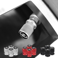 4pcs Aluminum Threaded Styling Car Tyre Cap Car Wheel Tire Leak-proof Cap for Toyota Camry Corolla R