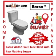 Baron V800 Floor Mounted S-Trap TOILET BOWL / free express delivery