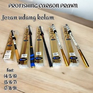 Pro Fishing Carbon 4/5/6ft tiger shrimp rod 7/8/9ft shrimp galah shrimp pond rod...