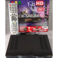 SET TOP BOX TV DIGITAL TANAKA NEW SAKURA T-21 KHUSUS ANTENA PARABOLA