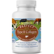 Perfect Supplement – Perfect Type II Collagen – 150 Capsules – Natural Type II Collagen – Derived fr