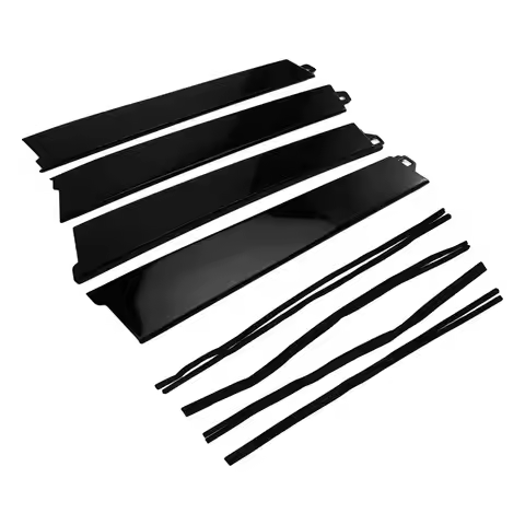 Sp-Door Window Exterior Trim Panels 4 Piece Kit For Honda Accord 09-14 Front+ Rear 72930-TP5-003ZA 7
