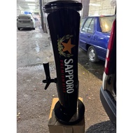 3 litre Sapporo beer tower