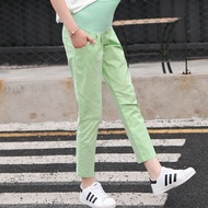 Maternity Wear Pants Office Working Long Cotton Linen Pants Seluar Mengandung