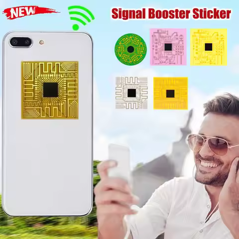 Universal Signal Booster Amplifier Portable Mini Mobile Phone Signal Enhancement Stickers For iPhone