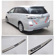 Toyota Wish Chrome Rear Bumper Protector