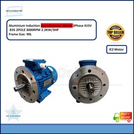 Aluminium Motor B35 Asynchronous Motor IE2 3Phase 415V 2.2KW/3HP  2POLE 3000RPM