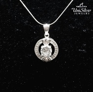 Unisilver 925 Sterling Silver Pendant Necklace (PSM74-1001)