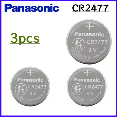 3pcs Original Panasonic CR2477 battery CR 2477 instrument meter imported digital tire pressure monit