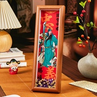XRD4 8 ️ ⃣ Wutai Mountain Wucai Guan Yu Tangka Caiku Jing District Souvenirs Gifts Cultural Creative