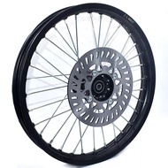 1.60x 17 inch Front Rims Aluminum Alloy Plate Wheel Rims with Disc Brake 1.60 x 17"inch for KLX CRF Kayo Apollo BSE Pit