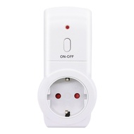 EU Plug Wall Socket Switch Wireless Remote Control Smart Timer 220V 433mhz Programmable Electrical O