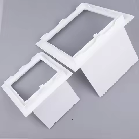 1pc Access Panel Inspection Hole PVC Access Doors Wall Ceiling White Hatch Cover Universal Plastic P