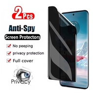 Infinix Hot40 Hot40i Smart8 2Pcs 999D Anti Spy Privacy Soft Hydrogel Film For Infinix Smart 8 HD Pro