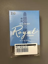 D'Addario Royal Clarinet Reeds 2.0 單簧管2號簧片