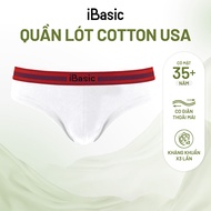 Quần lót nam iBasic brief cotton USA kháng khuẩn USA PANM055