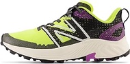 New Balance Women's FuelCell Summit Unknown v3, Hiking, Trail &amp; Running Shoes, Lemonade/Black/Mystic Purple, 12 Wide