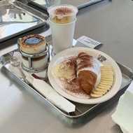 dessert tray with cover dessert tray Plat besi kedai kopi, dulang keluli tahan karat segi empat tepa