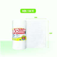 Khăn giấy lau thực phẩm KRCLEAN 500 tờ thấm hút nước siêu dai giấy thấm thịt cá giấy gói thực phẩm
