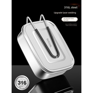 stainless steel lunch box thermal lunch box 316 Stainless Steel Food Grade Office Workers Insulated 