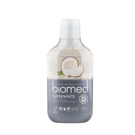Biomed Superwhite Natural Coconut Mouthwash for Gentle Whitening, Alcohol Free, Coconut & Mint - 500