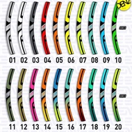 Decal Sticker Rim enve M730 20 inc And 22 inc For folding Bicycle Wheel Stickers
